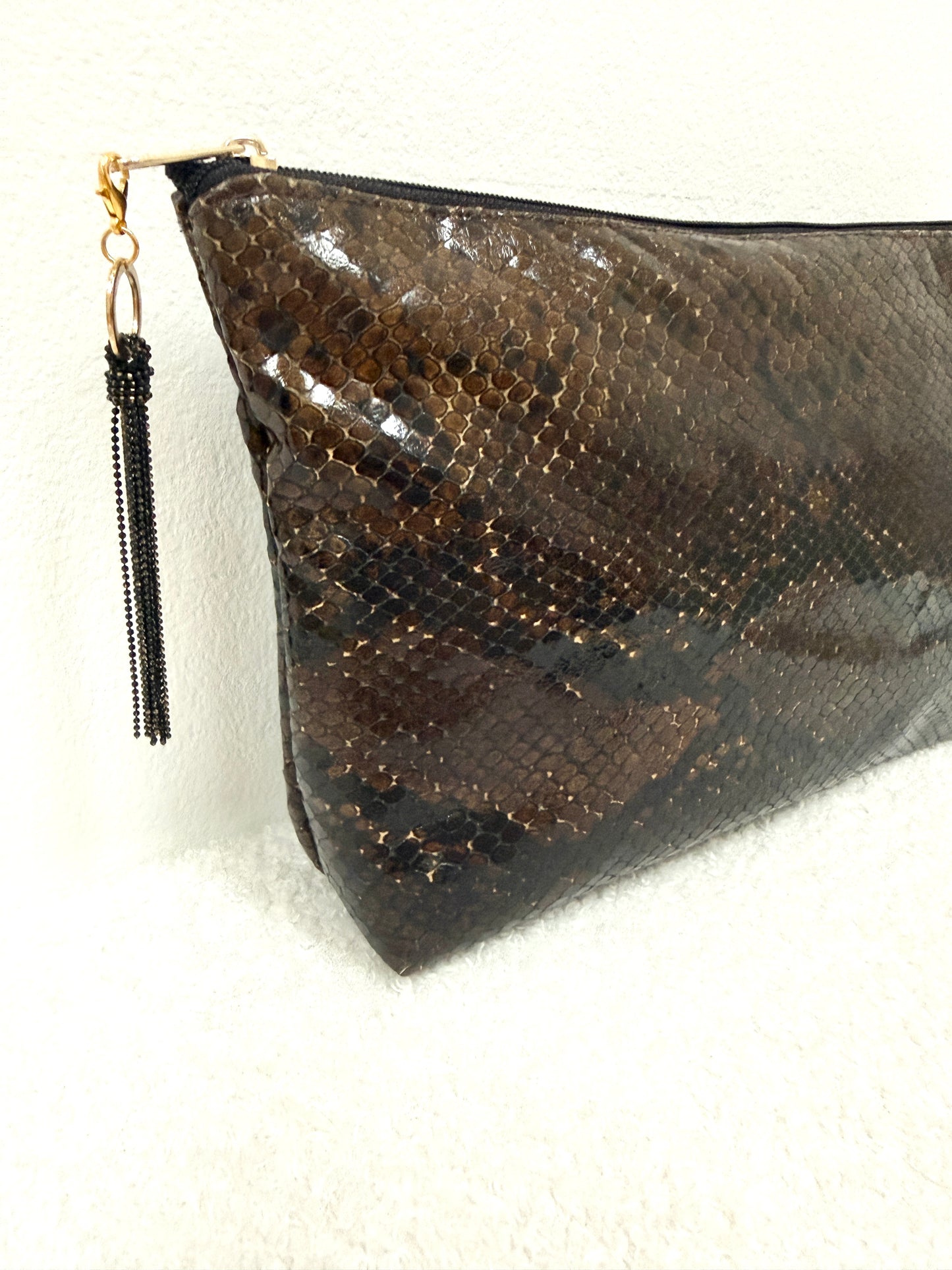 Ledertasche Snake