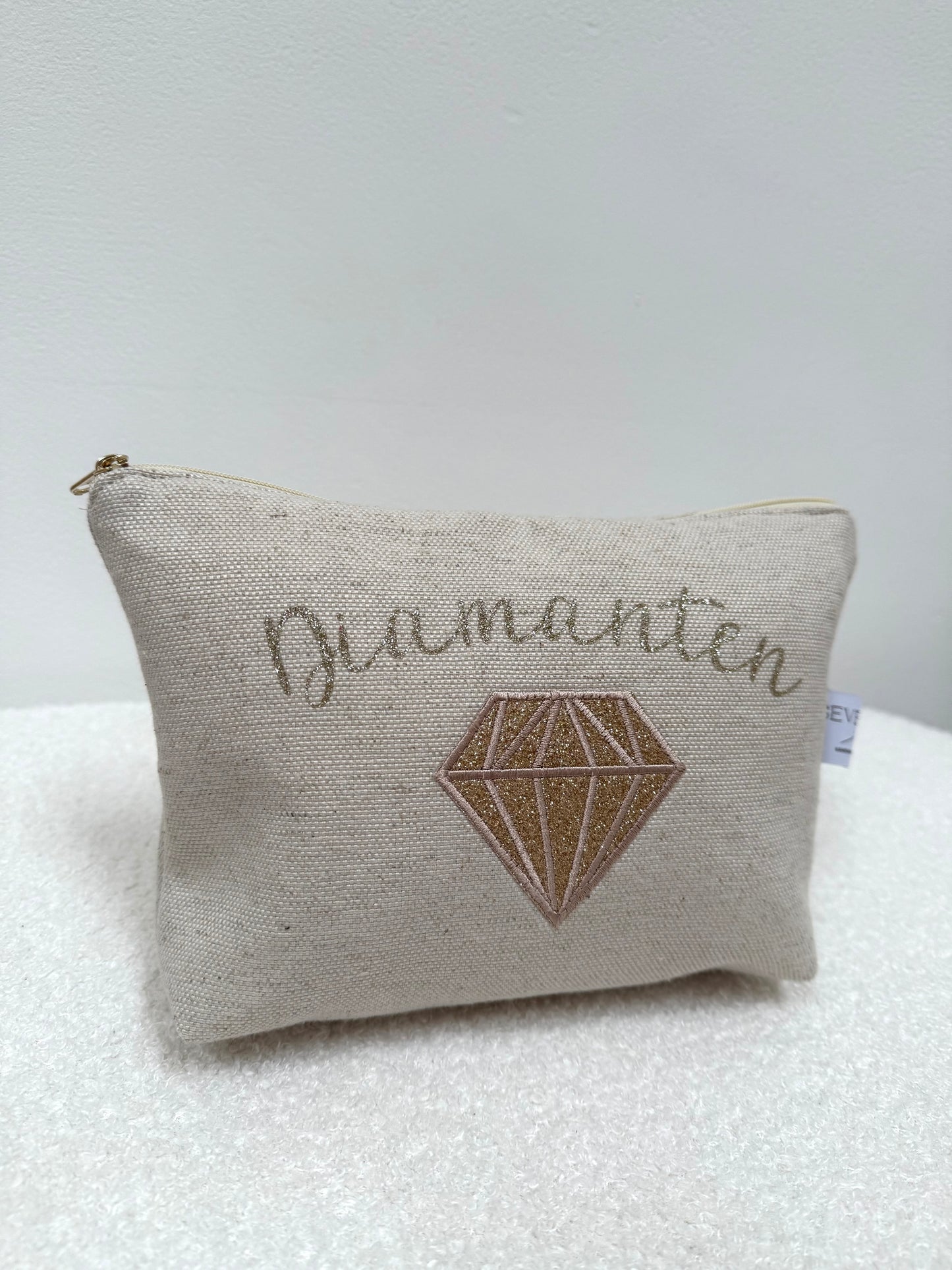Tasche Schmuck Beige