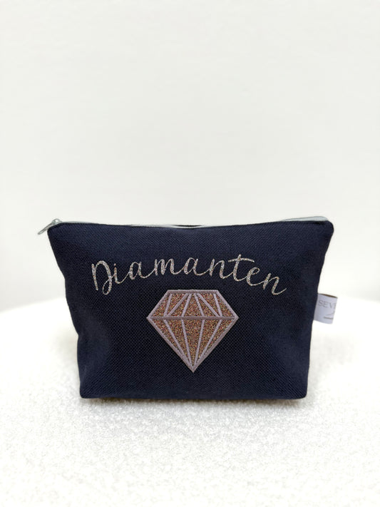 Tasche Schmuck Dunkelblau