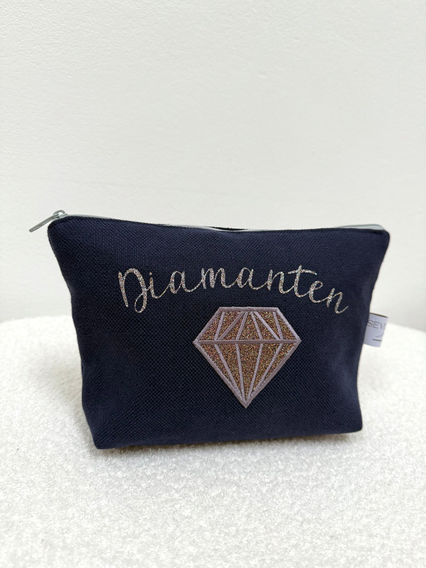 Tasche Schmuck Dunkelblau