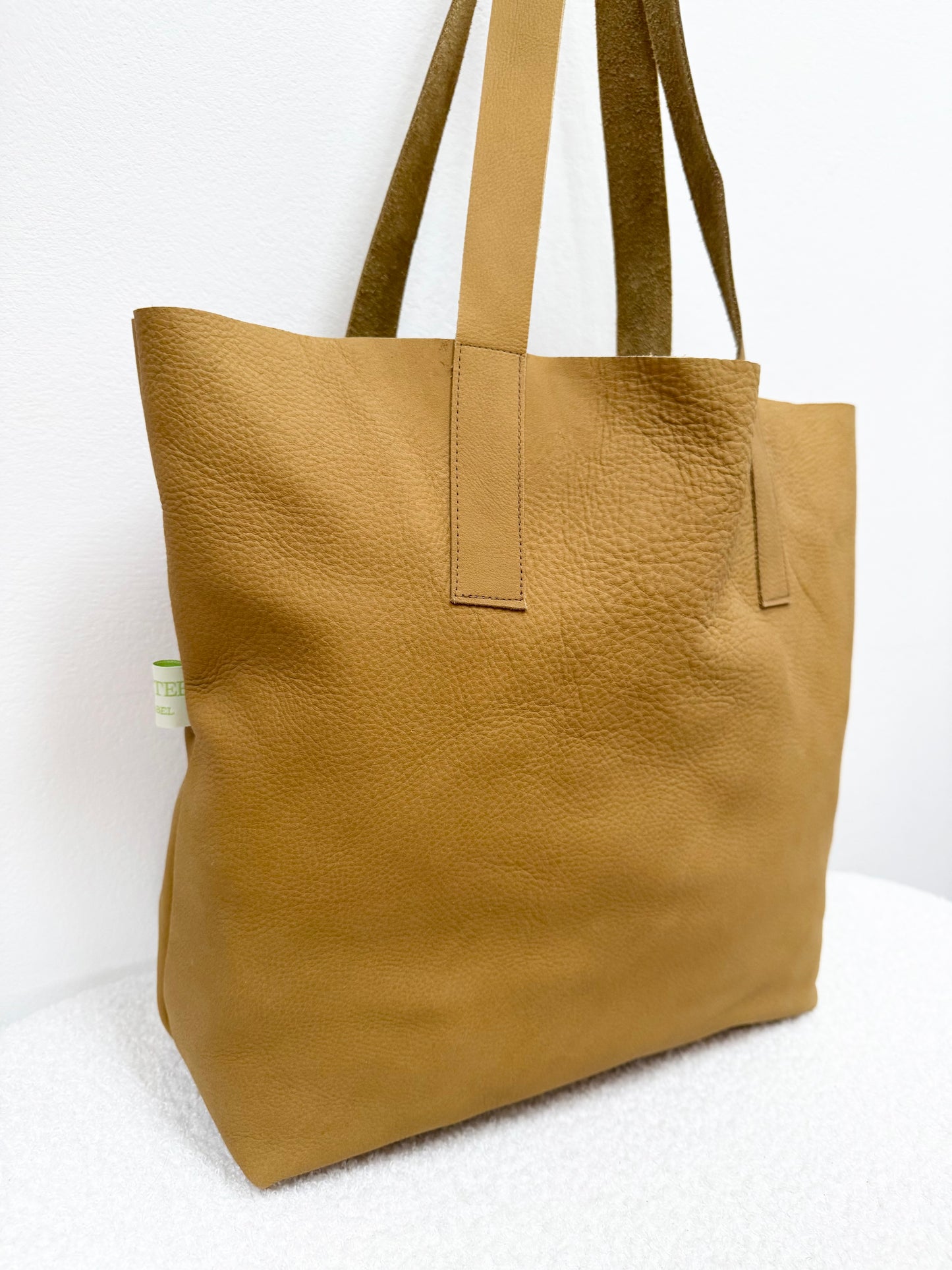 Shopper Echtleder Curry