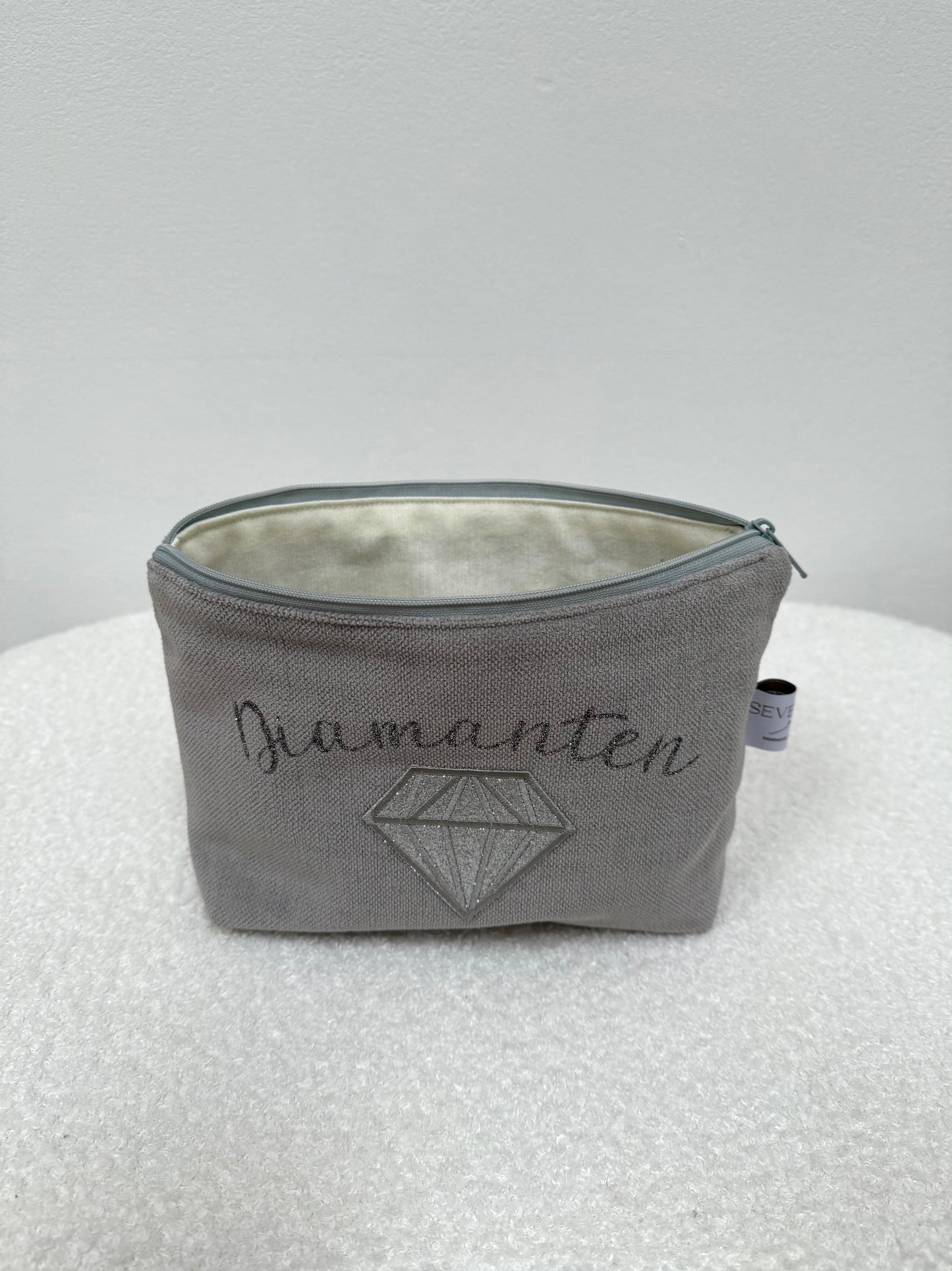 Tasche Schmuck Grau
